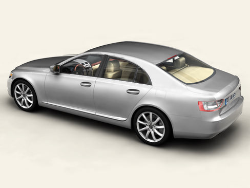 Generic Car Upper Class 3D model_1