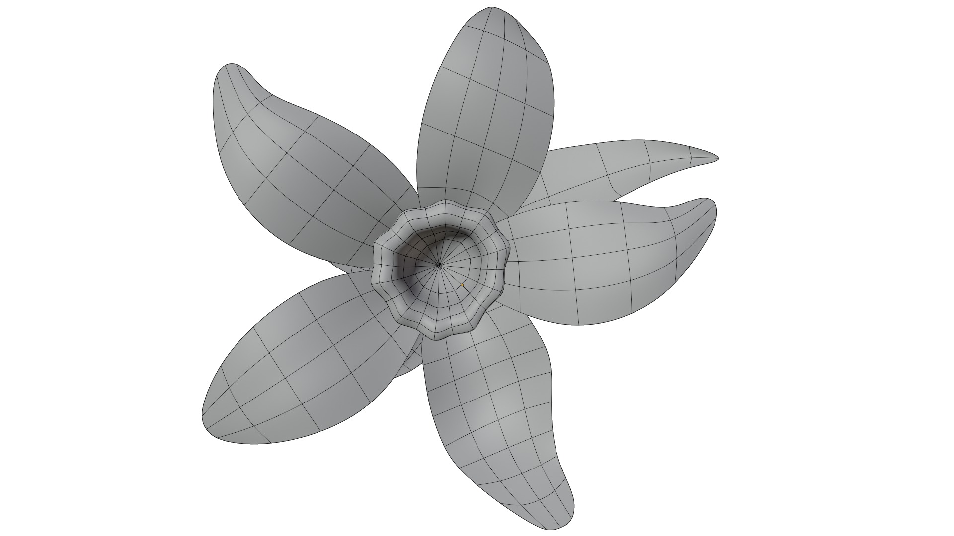 Plant Low-poly 3D model_15