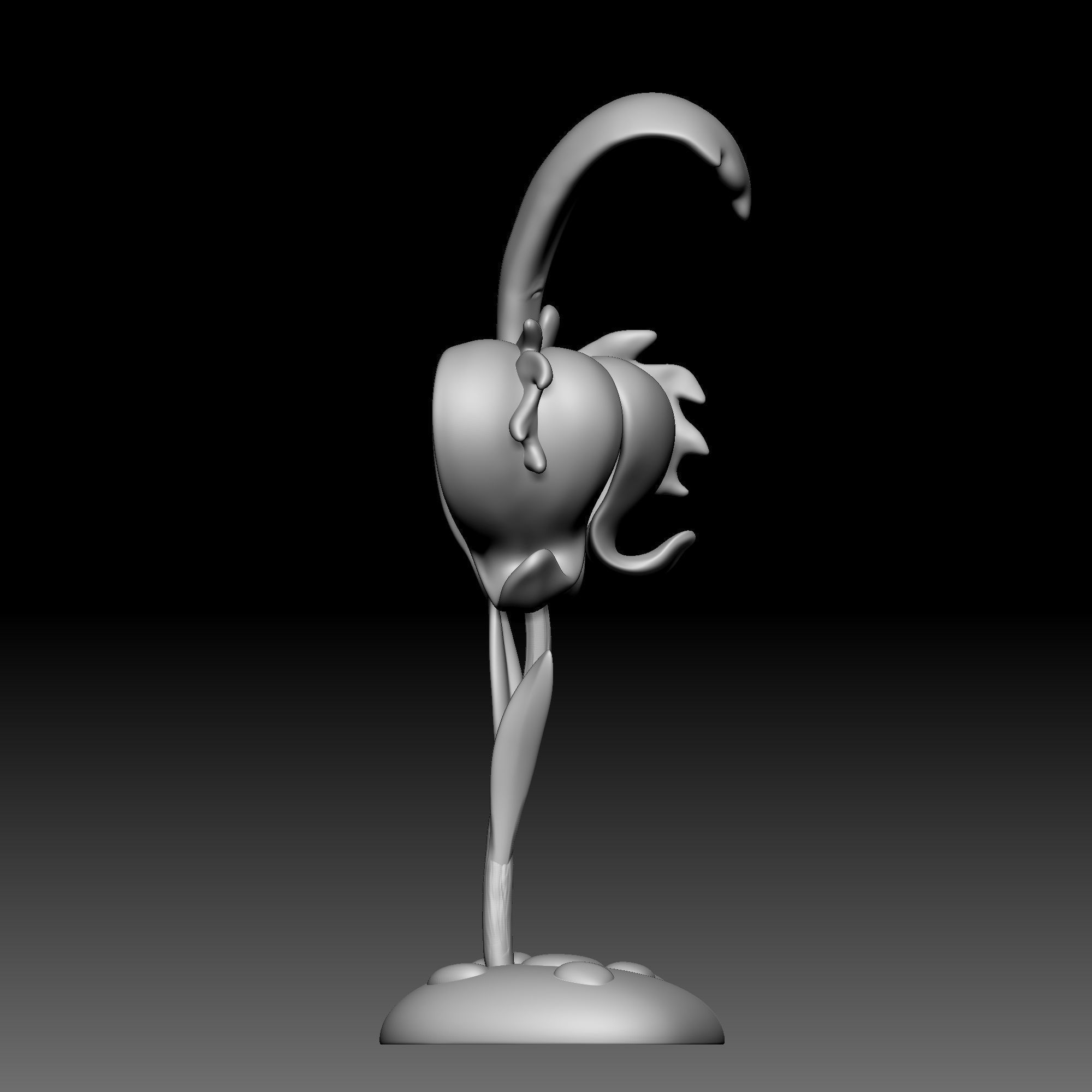 Flower - Alice in Wonderland - 090 3D print model_16