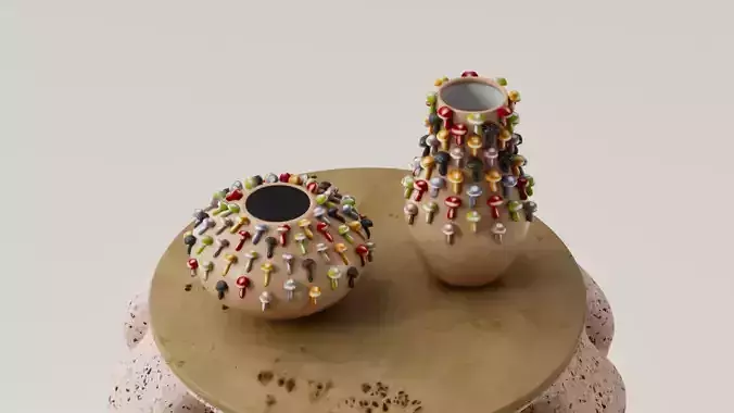 Jarrones decorativos - floreros - vasos