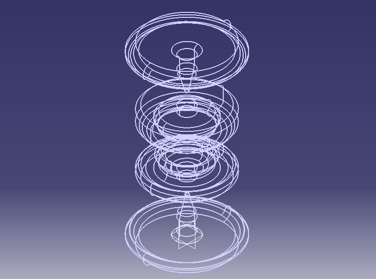 Stud Button or Snap Button 3D print model_20