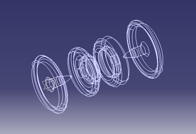 Stud Button or Snap Button 3D print model_30