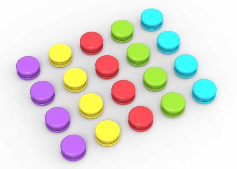 Stud Button or Snap Button 3D print model_62