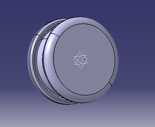 Stud Button or Snap Button 3D print model_22