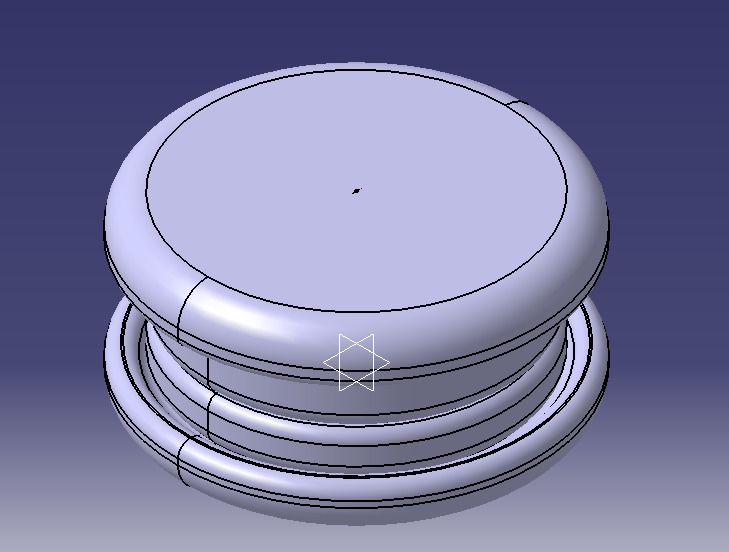 Stud Button or Snap Button 3D print model_10