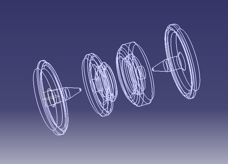 Stud Button or Snap Button 3D print model_23