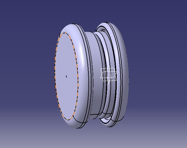 Stud Button or Snap Button 3D print model_26