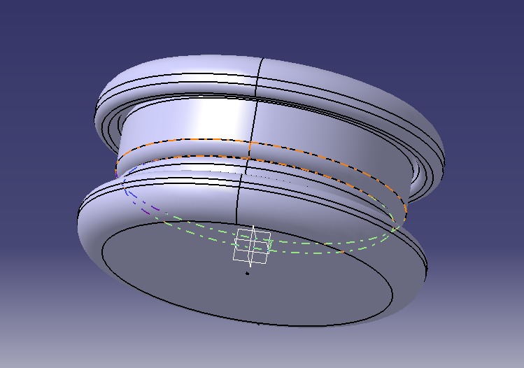 Stud Button or Snap Button 3D print model_12
