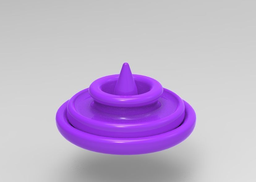 Stud Button or Snap Button 3D print model_34
