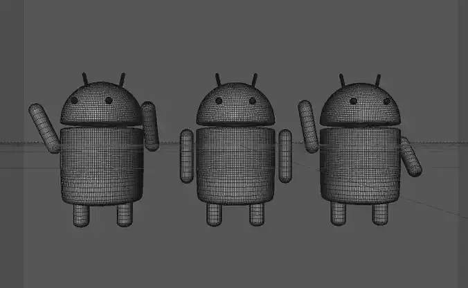Android three robots