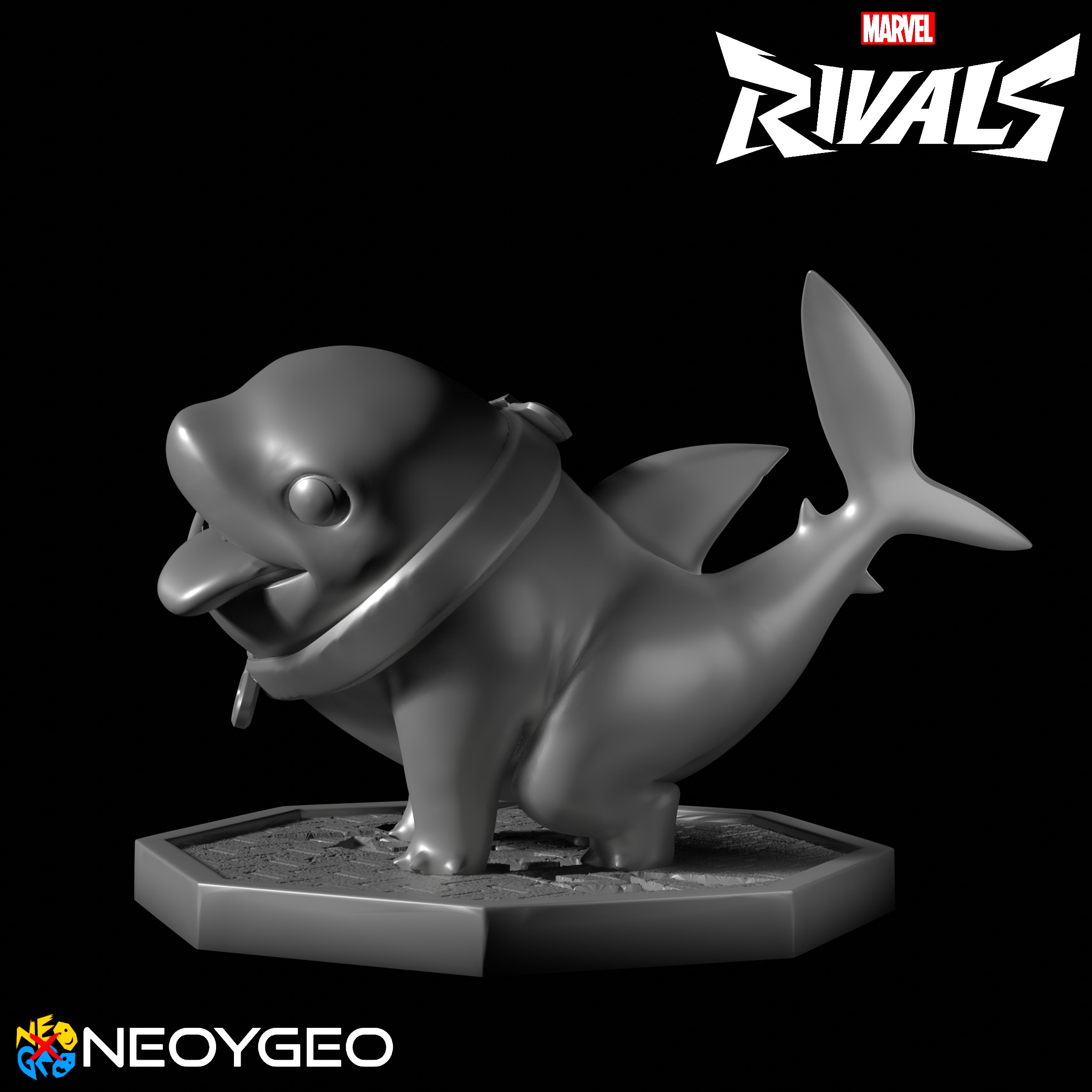 JEFF THE LAND SHARK - MARVEL RIVALS 3D print model_3