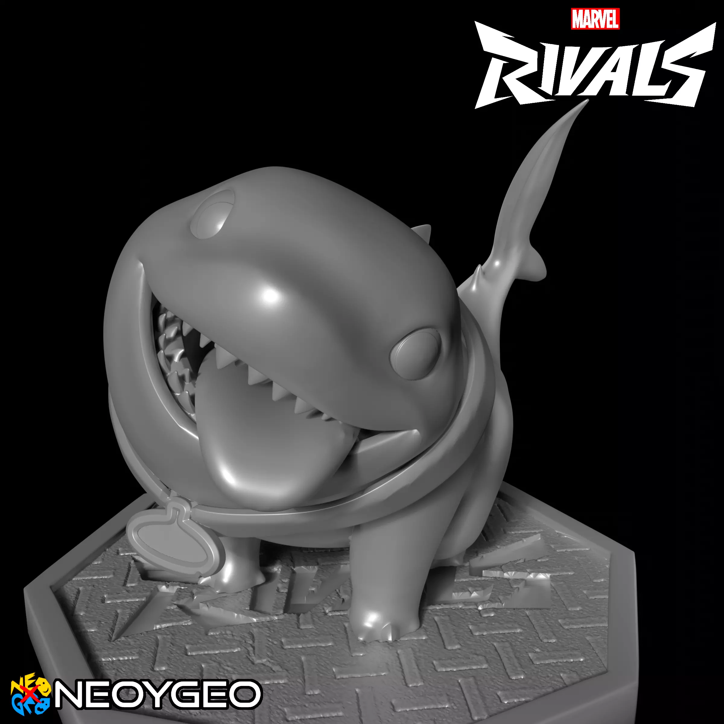 JEFF THE LAND SHARK - MARVEL RIVALS 3D print model_0