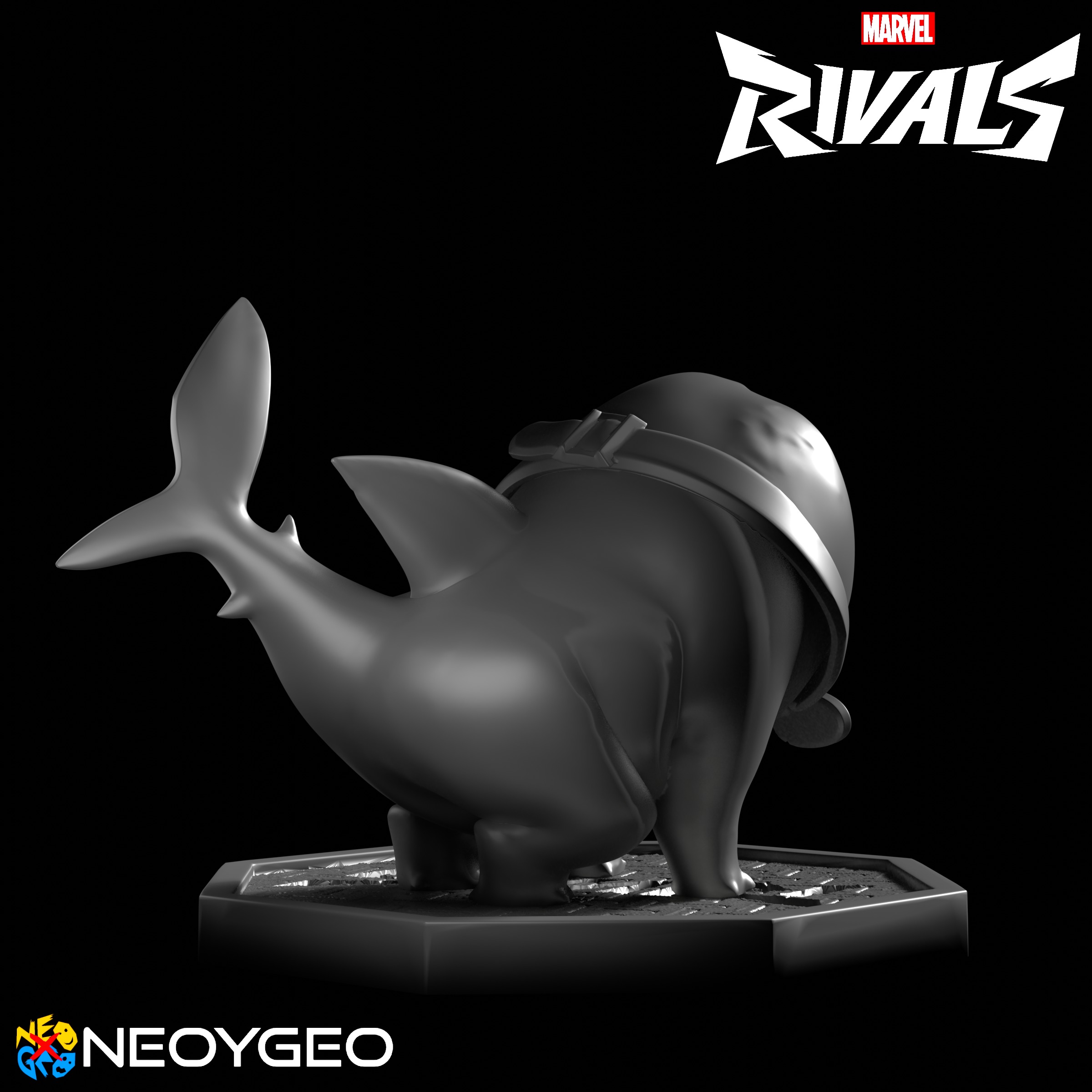 JEFF THE LAND SHARK - MARVEL RIVALS 3D print model_4