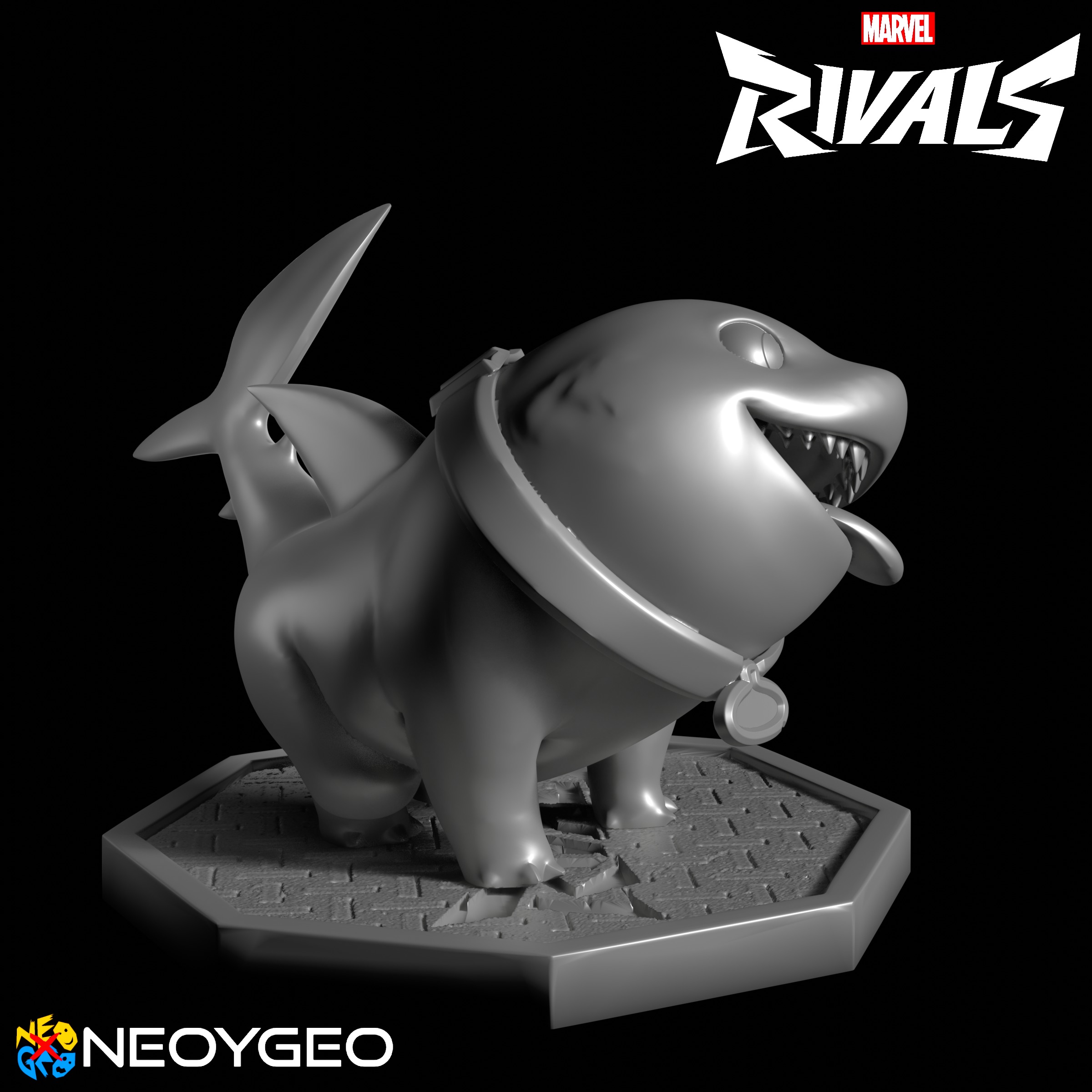 JEFF THE LAND SHARK - MARVEL RIVALS 3D print model_2