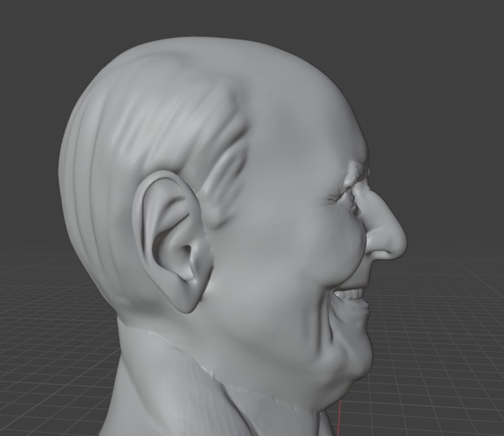 Carl Reiner 3D print model_7