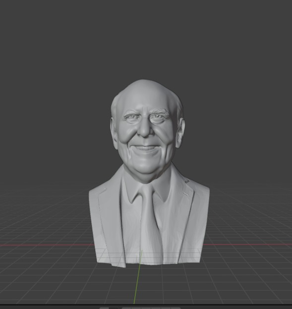 Carl Reiner 3D print model_9