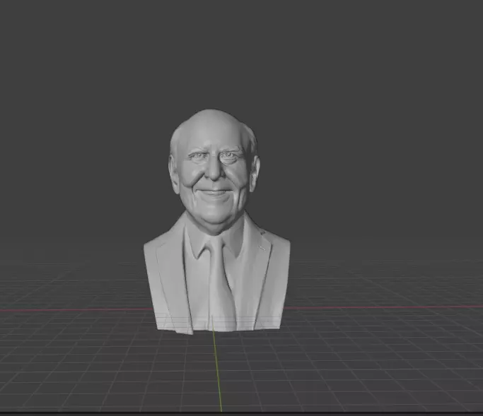 Carl Reiner 3D print model_0
