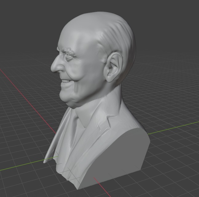 Carl Reiner 3D print model_21
