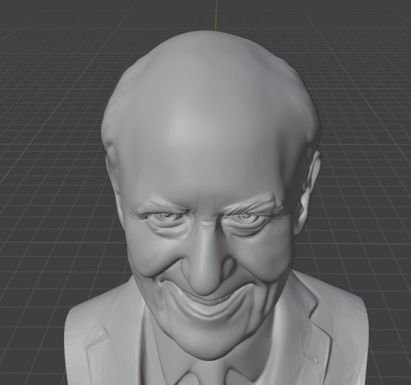 Carl Reiner 3D print model_8