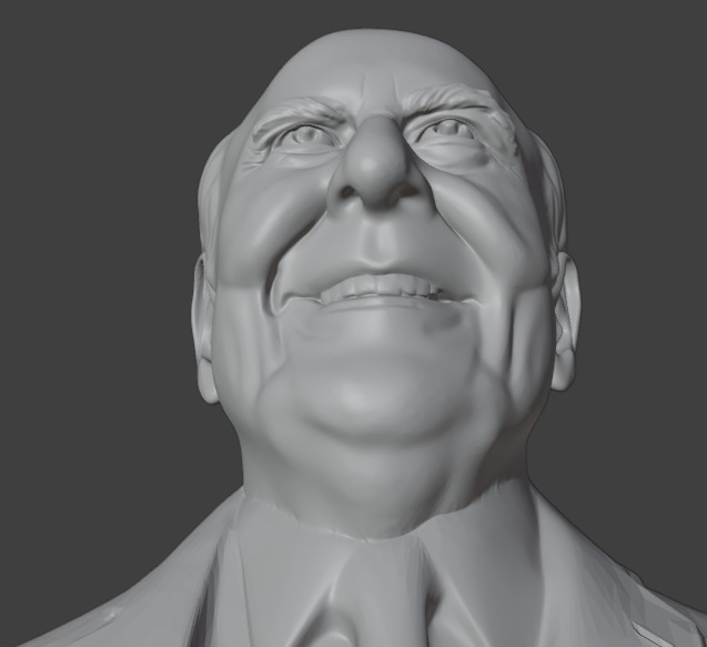 Carl Reiner 3D print model_5