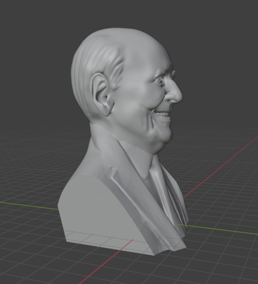 Carl Reiner 3D print model_16