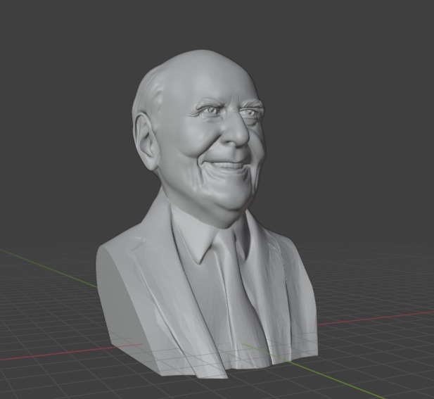 Carl Reiner 3D print model_15