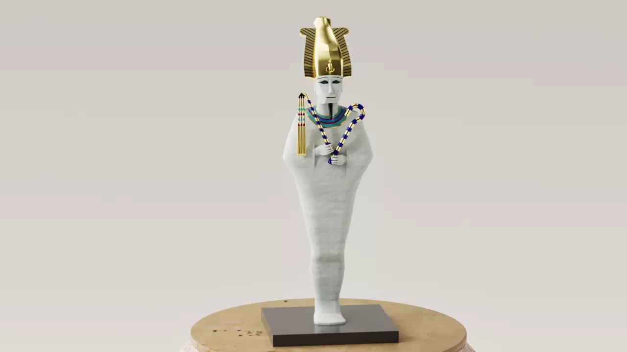 Escultura egipcia - OSIRIS 3D print model_0