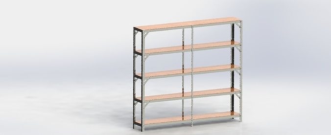 Garage and Workshop Rack 3D model