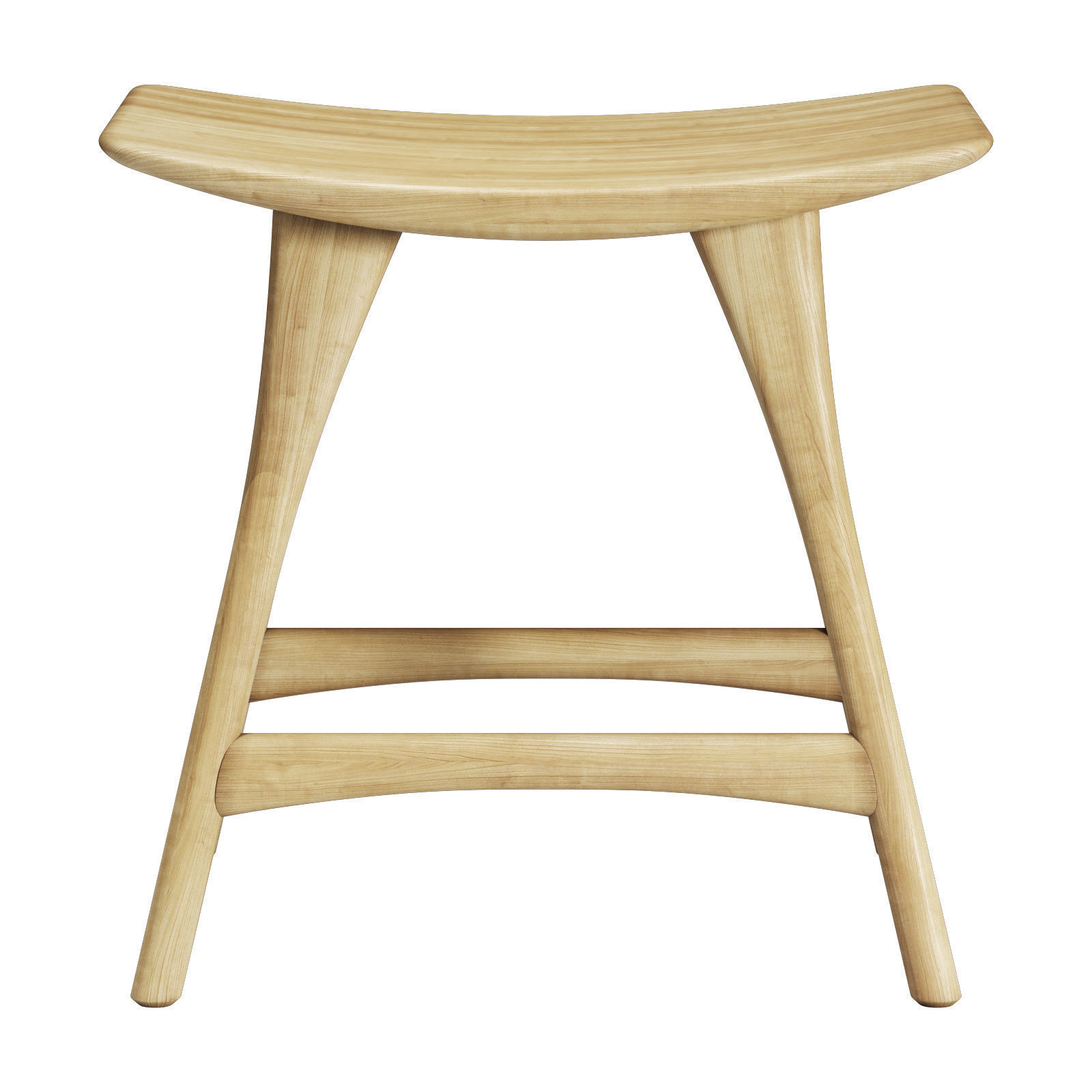 ethnicraft osso stool 3D model_1