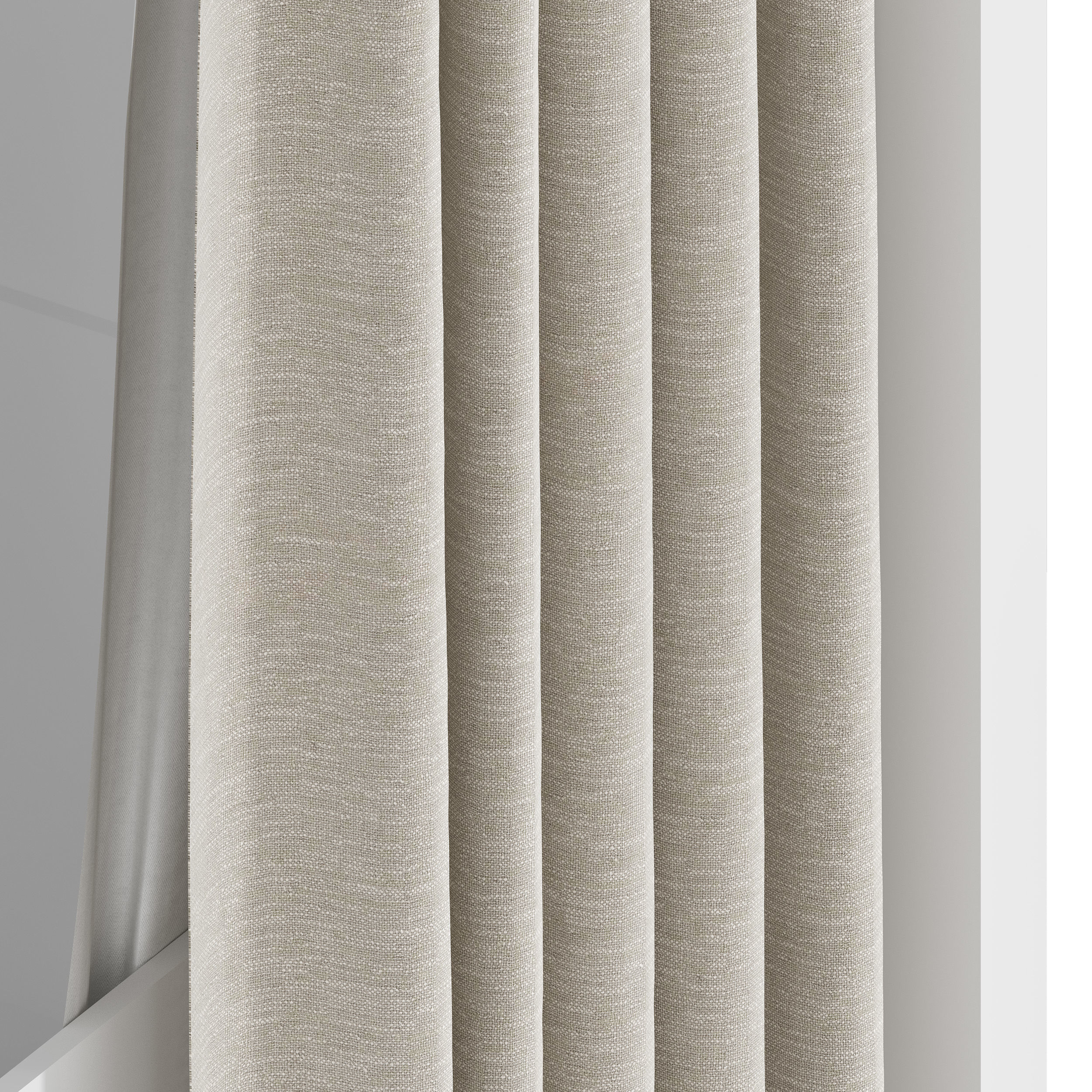 Shower Curtains set 07 3D model_1