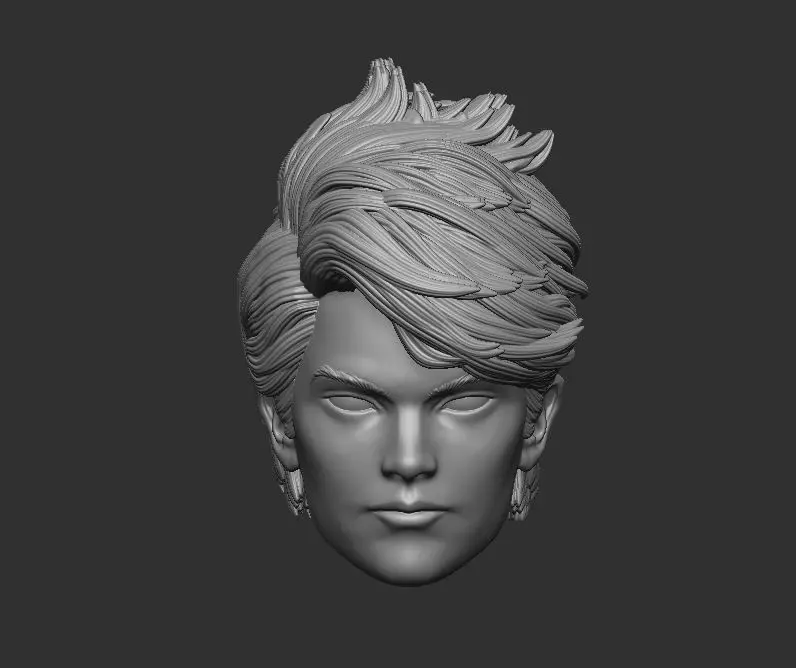 Black Widow Headsculpt for Action Figures 3D print model