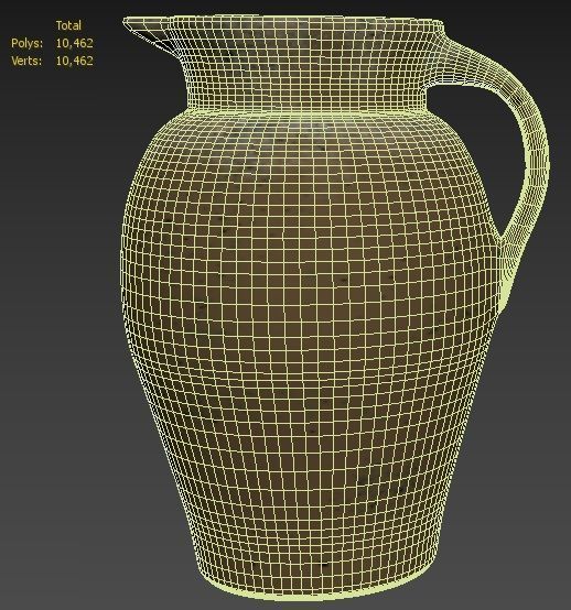 Ceramic Jug 3D model_5