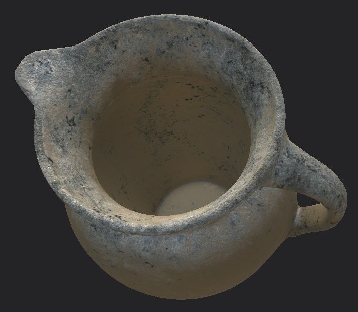Ceramic Jug 3D model_4