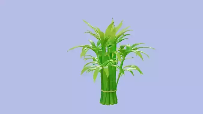 Bamboo Cluster  3D model