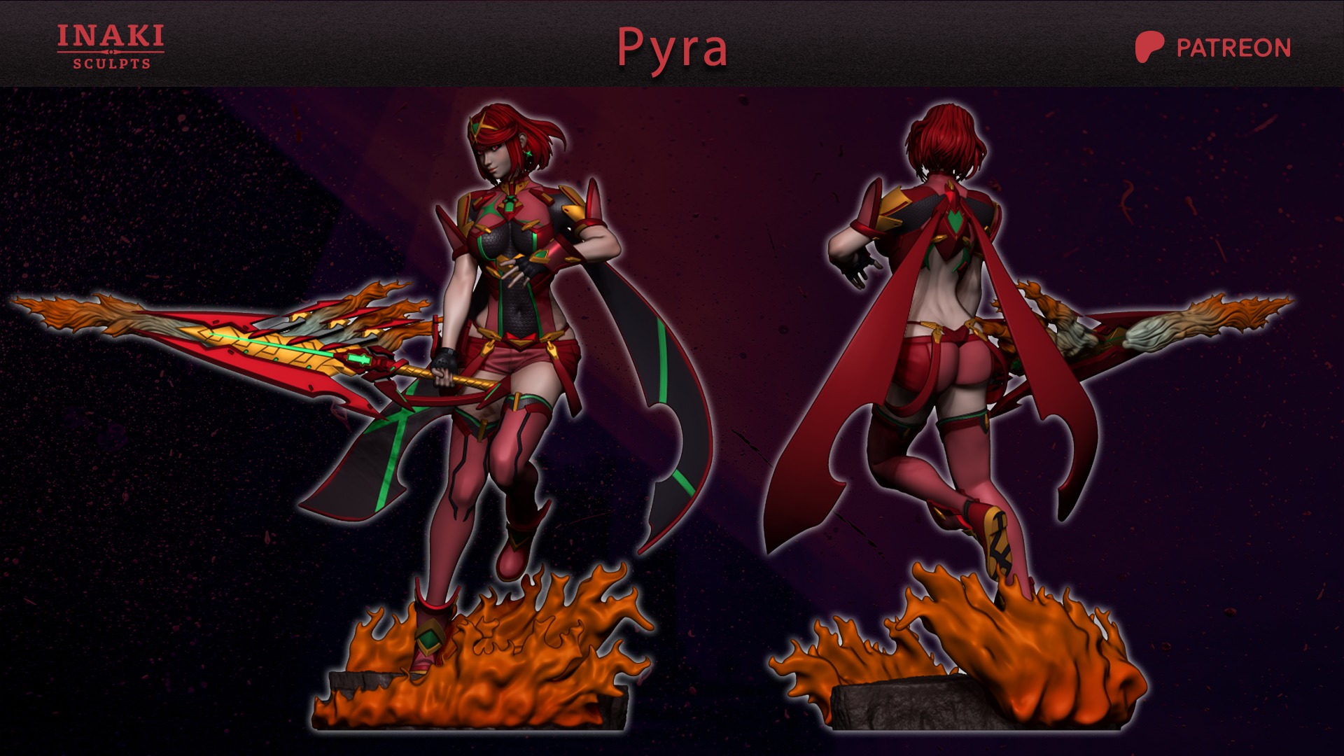 Pyra - Xenoblade 3D print model_5