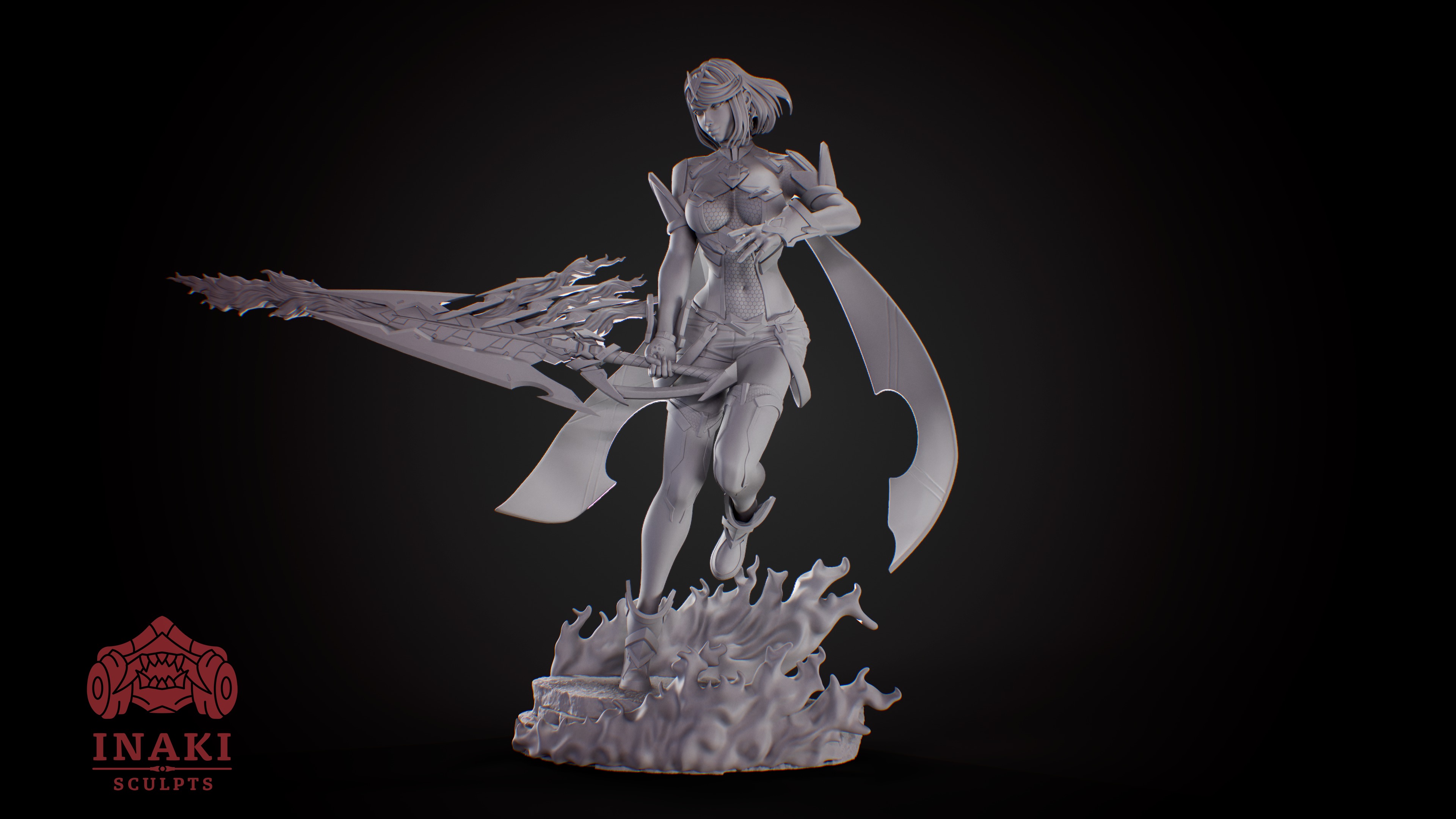 Pyra - Xenoblade 3D print model_4