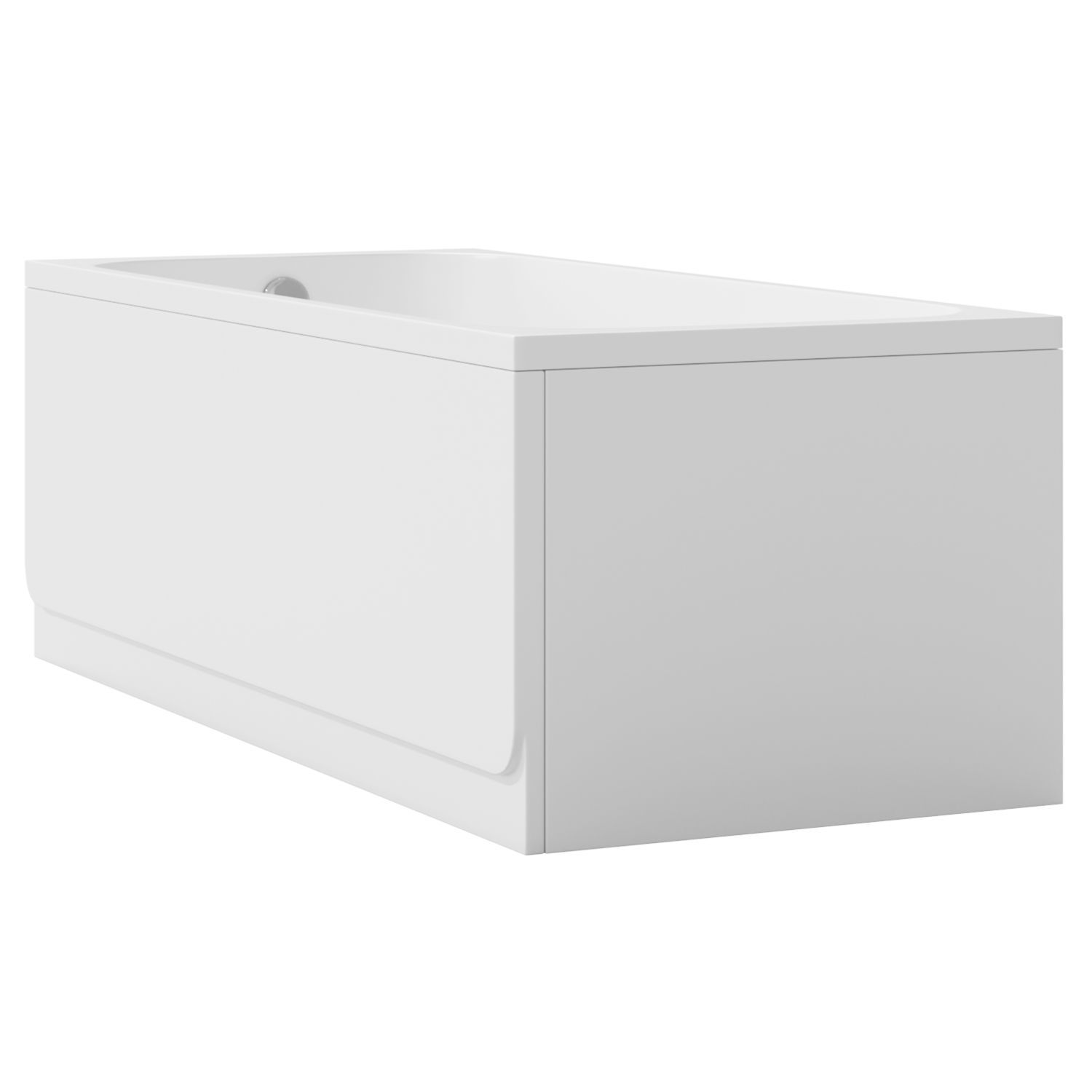 Bathtub Ravak Chrome 3D model_2