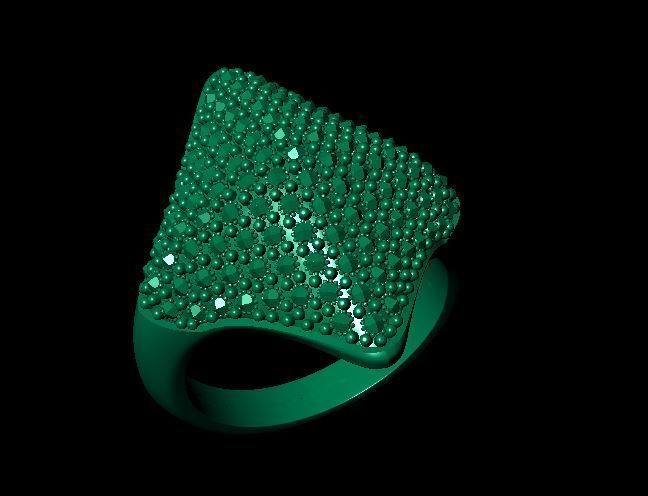 Rings 3D print model_2