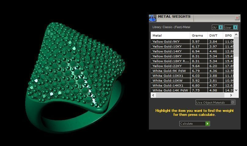 Rings 3D print model_4