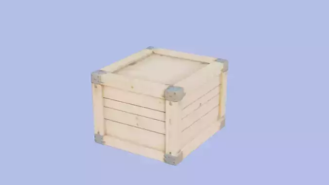 wooden crate