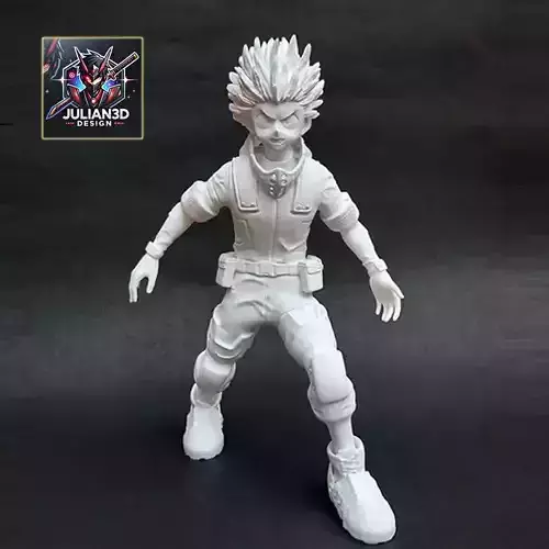 Izuku Midoriya My Hero Academia 3D print model
