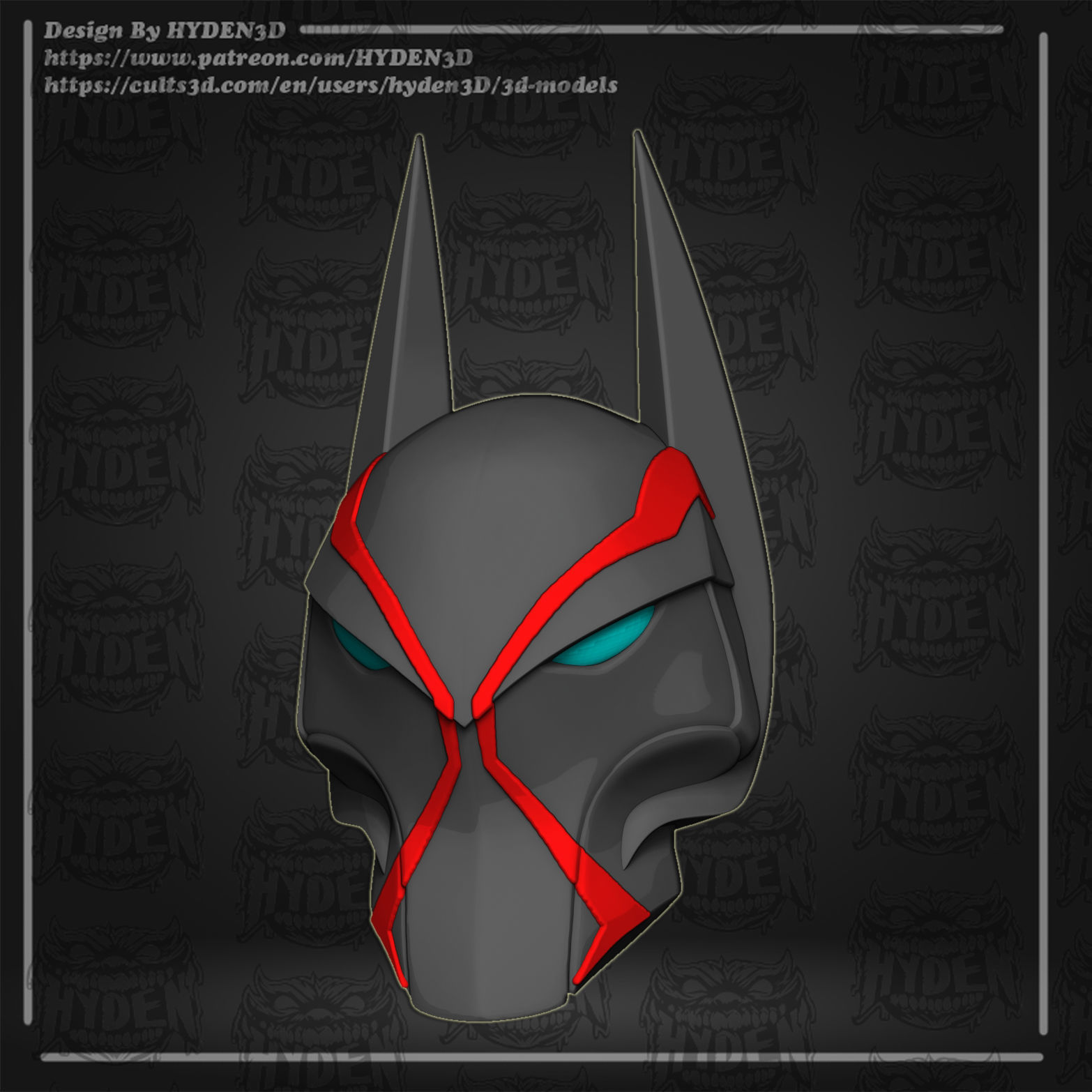 batman omega 3D print model_3