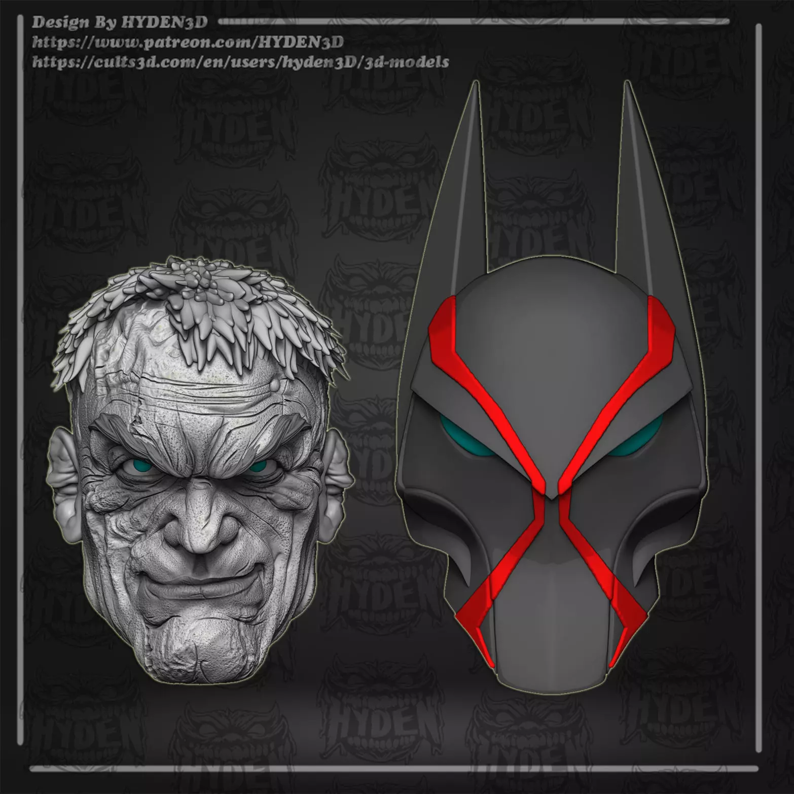 batman omega 3D print model_0