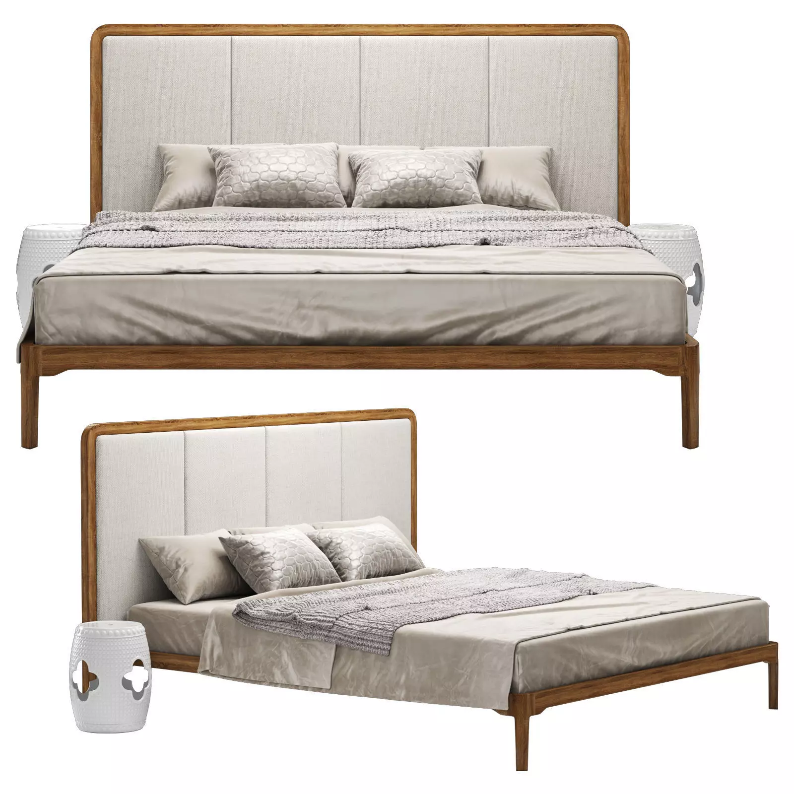 formitalia julia bed 3D model