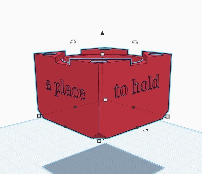 Paint Holder with use with egg carton inserts 3D print model_2