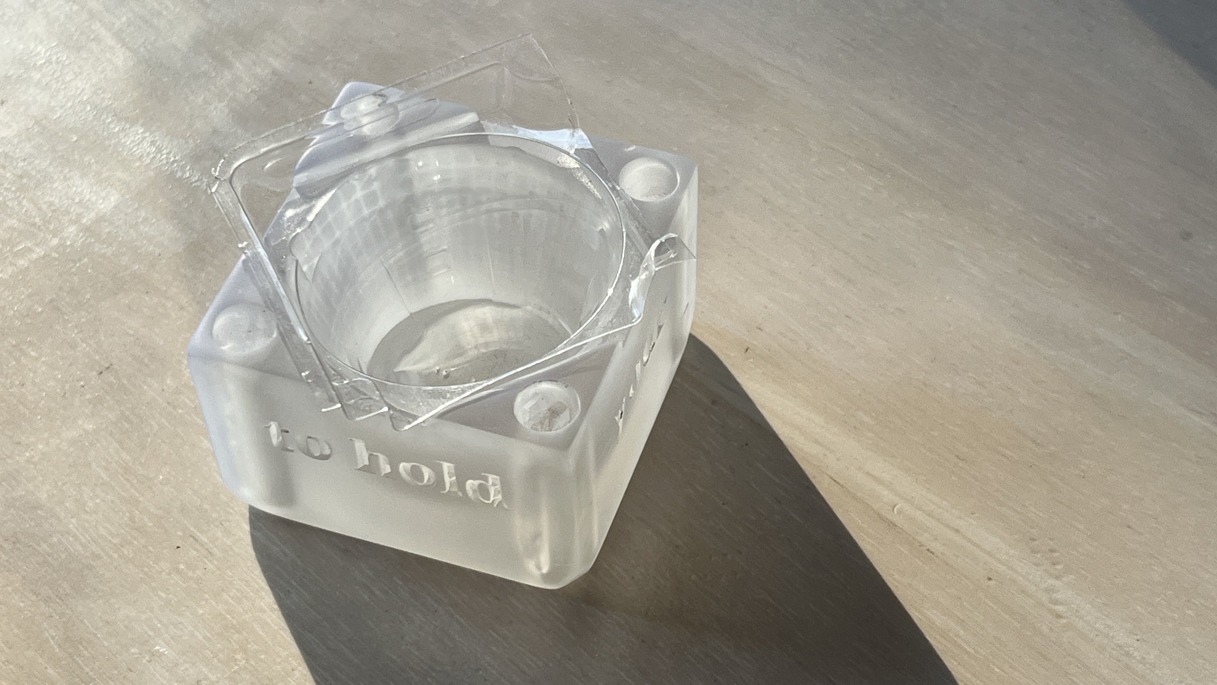 Paint Holder with use with egg carton inserts 3D print model_4