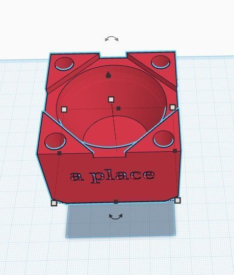 Paint Holder with use with egg carton inserts 3D print model_1