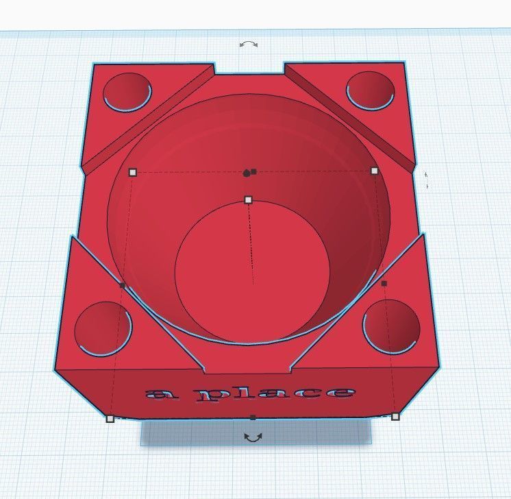 Paint Holder with use with egg carton inserts 3D print model_3