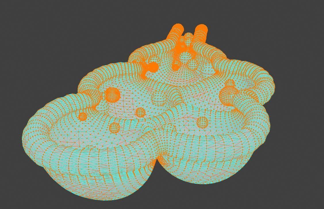 3D Model of Mammary Gland 3D model_8
