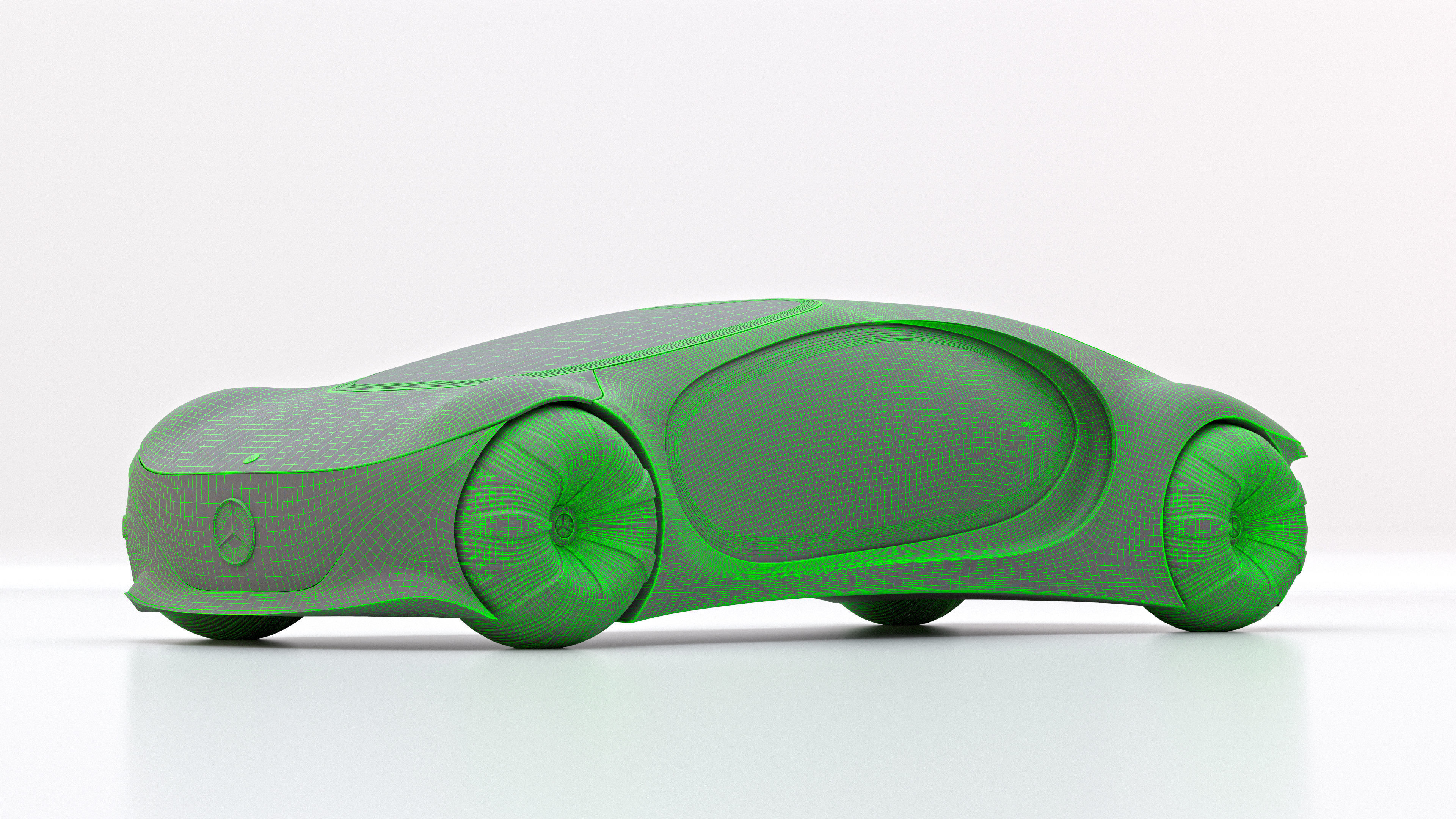 Mercedes Benz Vision Avtr 3D model_10